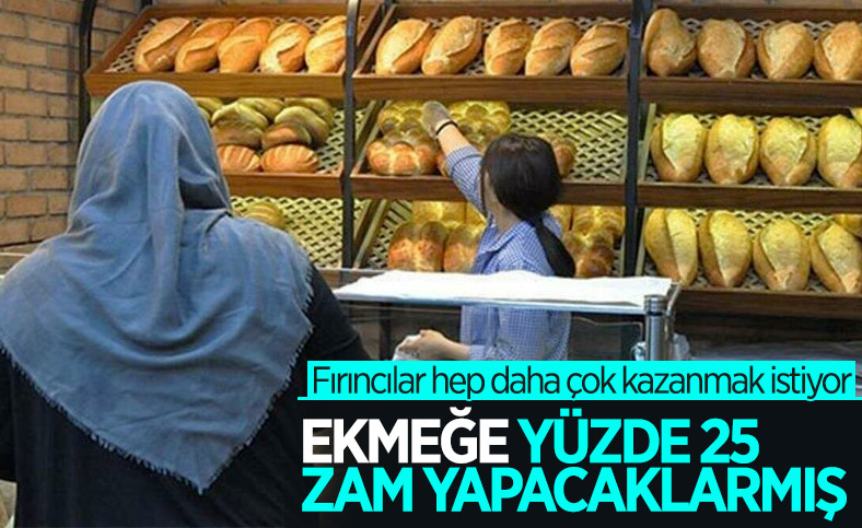 İstanbul'da fırıncılar ekmeğe yüzde 25 zam için hazırlanıyor