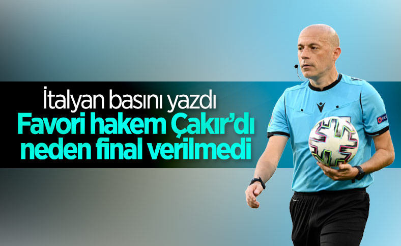 EURO 2020'de İtalyanların Cüneyt Çakır şaşkınlığı