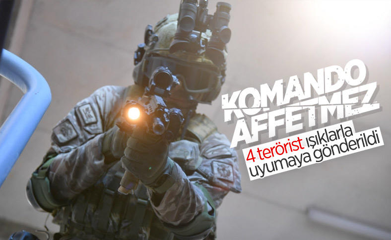 Barış Pınarı bölgesinde 4 PKK/YPG'li terörist öldürüldü