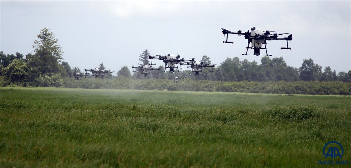 Multi-flight spraying trial was carried out with ZIHAs for the first time in Turkey #1