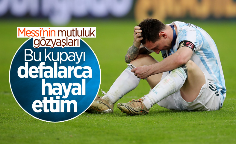 Messi: Bu kupayı defalarca hayal ettim