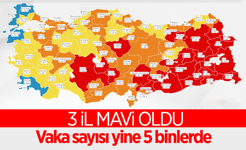 12 Temmuz Türkiye'de koronavirüs tablosu ve aşı haritası