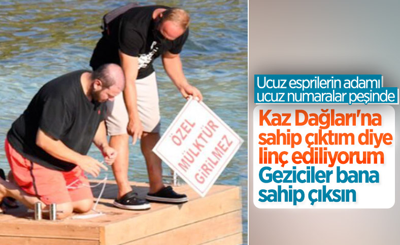 Şahan Gökbakar'dan kaçak iskele açıklaması