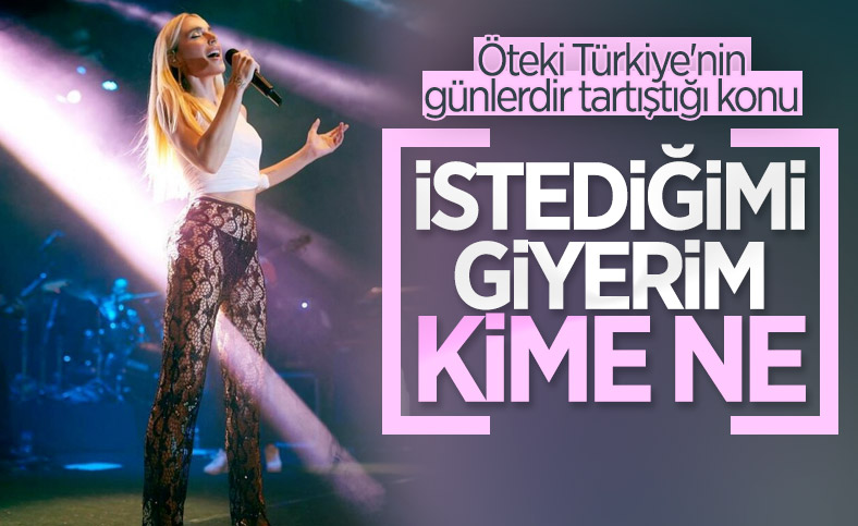 Gülşen'den kıyafet açıklaması