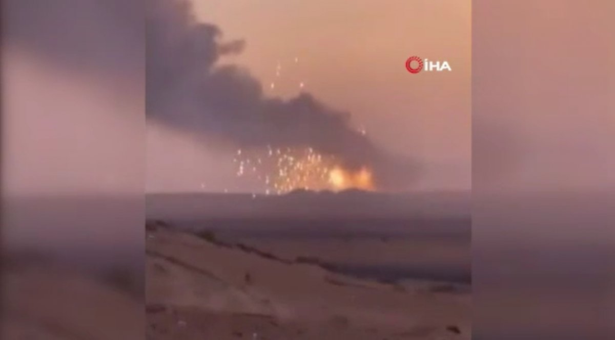 Explosion in ammunition depot in Saudi Arabia #2