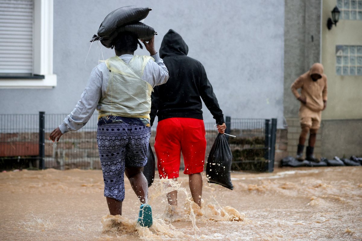 Heavy rain and storm in Germany #8