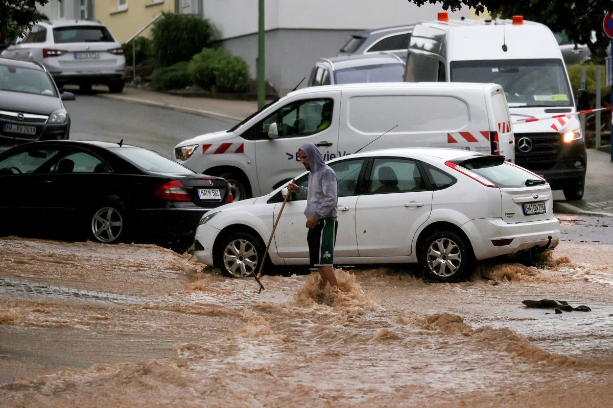 Heavy rain and storm in Germany #6