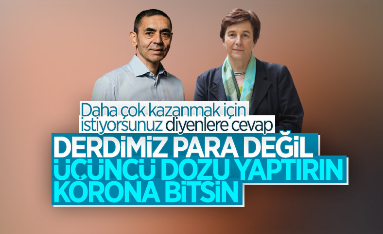 Uğur Şahin: Destekleyici aşılar olmadan kontrol sağlanmaz