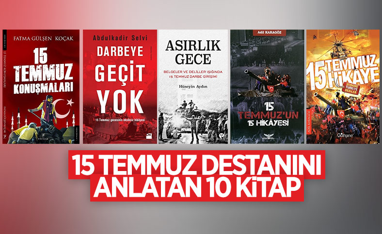 15 Temmuz hain darbe girişimini ele alan kitaplar
