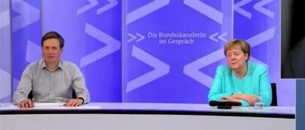 Angela Merkel couldn't open her eyes #1