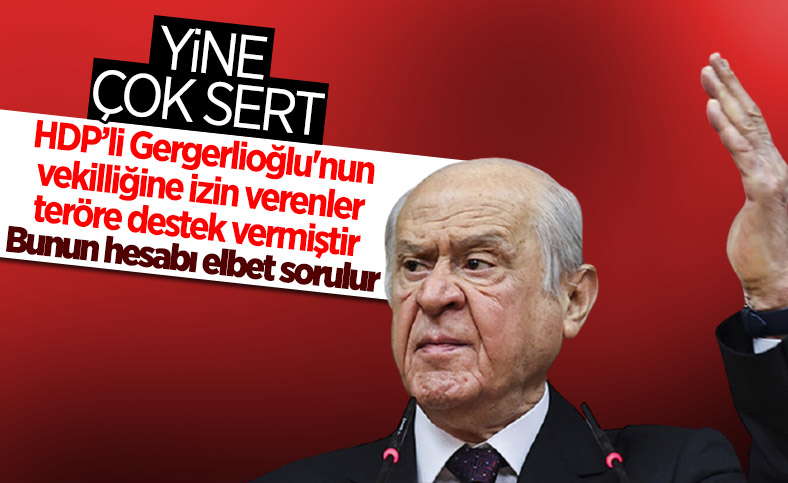 Devlet Bahçeli: AYM'nin Gergerlioğlu kararı, terörizme destektir