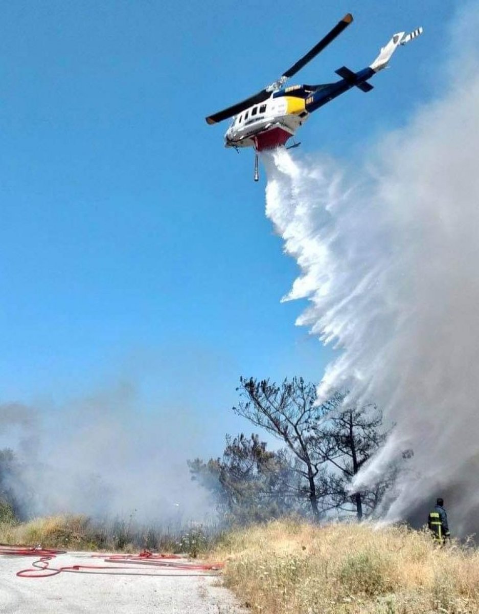 Fire on the Greek island of Samos #11