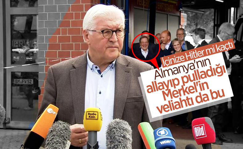 Armin Laschet, sel bölgesinde gülerken kameraya yakalandı