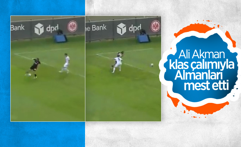 Ali Akman'dan klas çalım