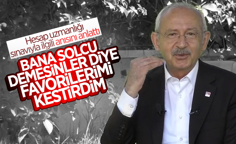 Kemal Kılıçdaroğlu'nun favorilerini kestirme anısı