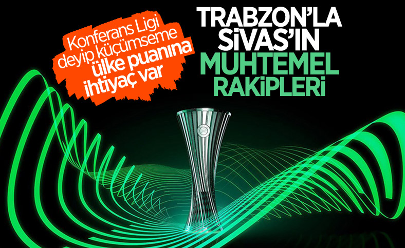 Trabzonspor ve Sivasspor'un muhtemel rakipleri
