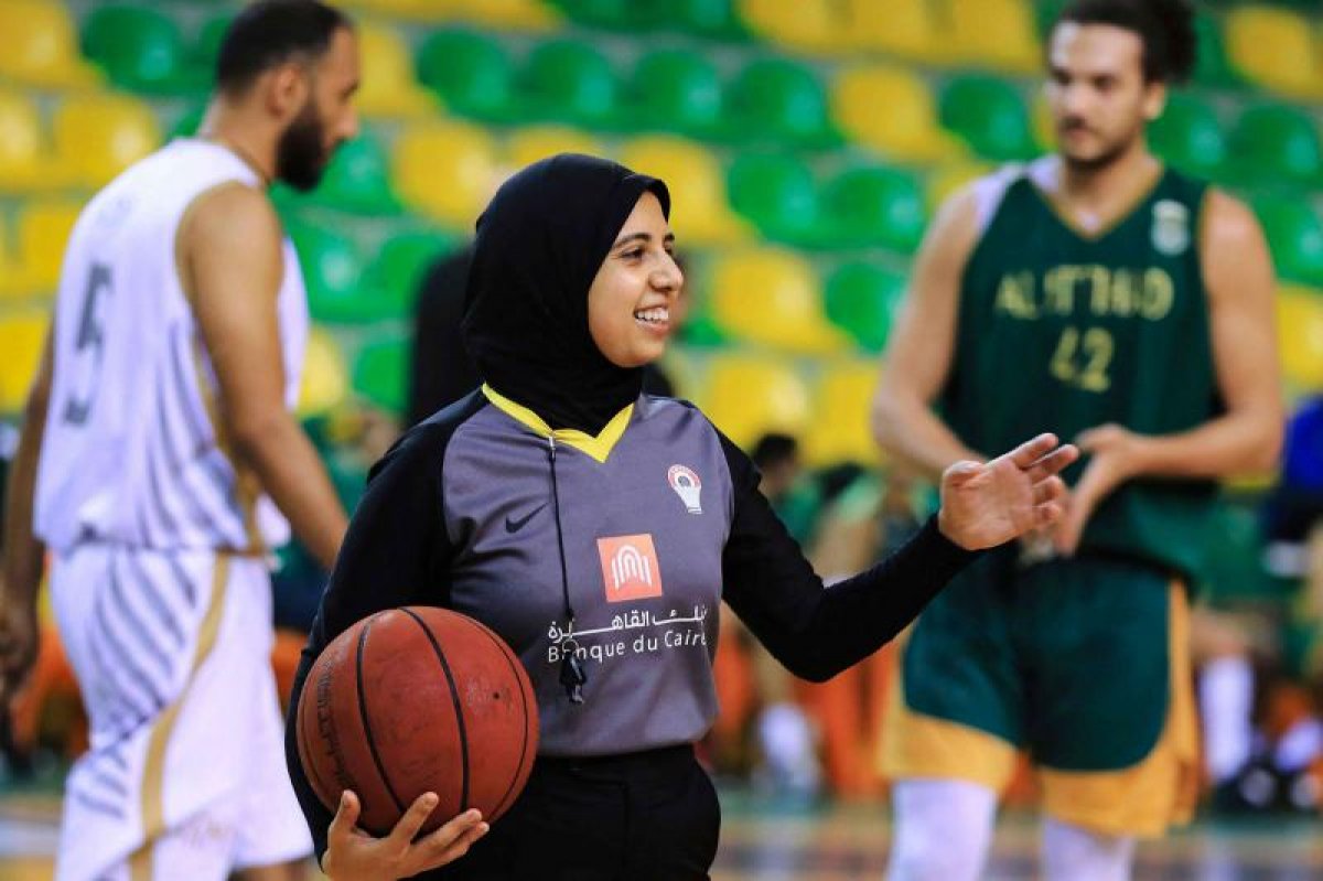 First hijab referee at Tokyo Olympics #3