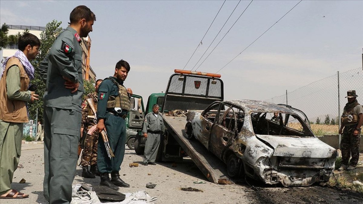 During the Eid prayers in Afghanistan, rockets were fired near the palace #6