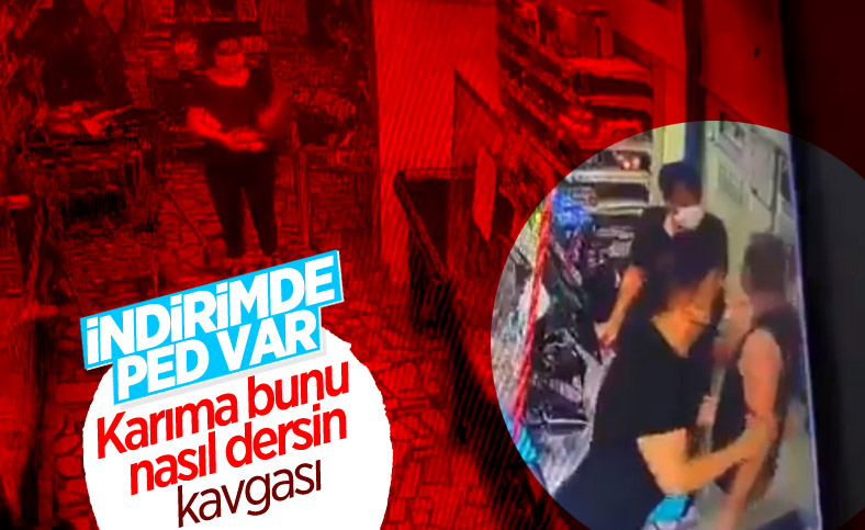 İndirimli ped öneren kasiyer, müşterinin kocası tarafından darbedildi