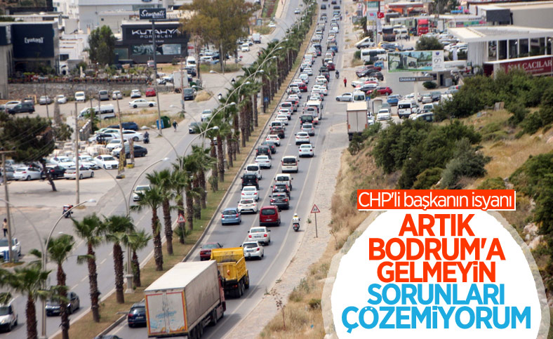 Bodrum Belediye Başkanı, artan nüfusa sitem etti