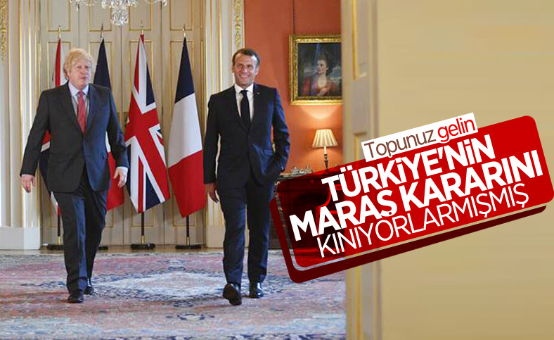 Maraş açılımı, İngiltere ve Fransa'nın gündeminde