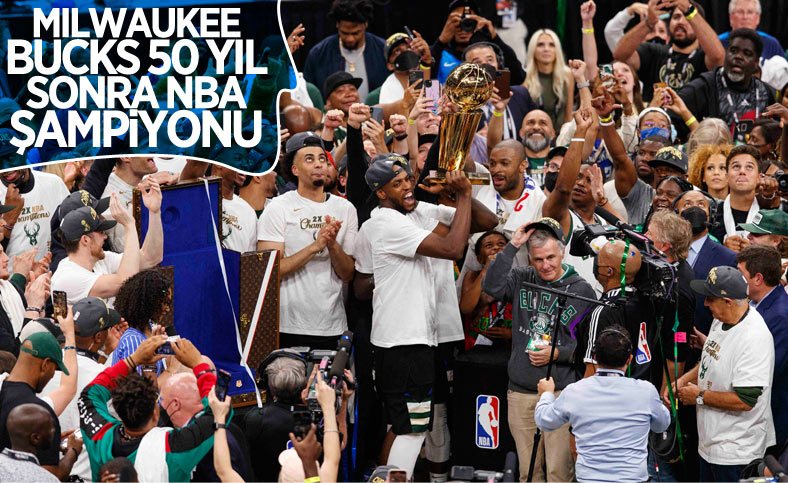 Milwaukee Bucks, NBA şampiyonu oldu