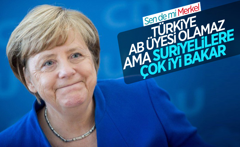 Angela Merkel: Türkiye'nin AB üyesi olacağını düşünmüyorum