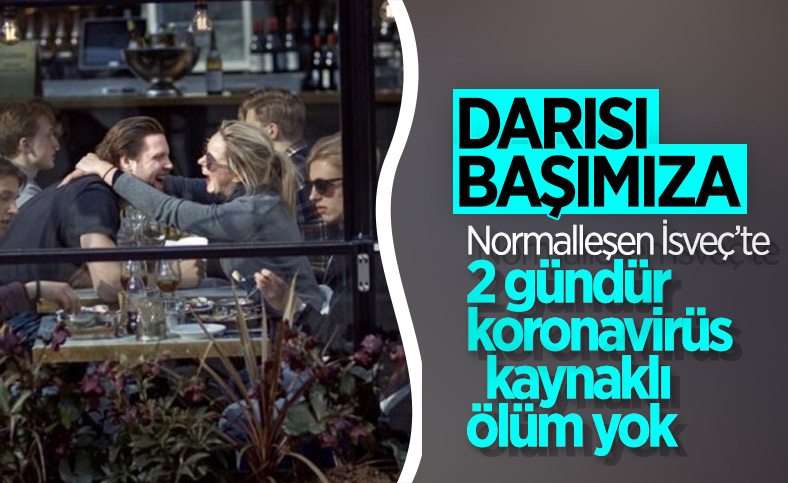 İsveç’te son 2 gündür koronadan ölüm yok