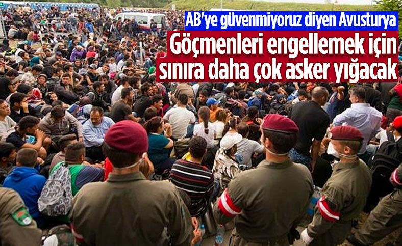 Avusturya hükümeti, kaçak göçmenlere karşı önlem aldı