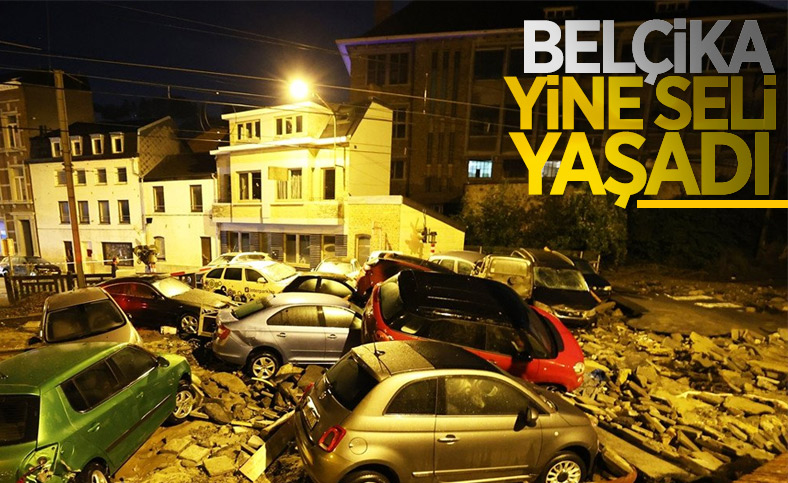 Belçika'da 10 gün sonra yeniden sel felaketi