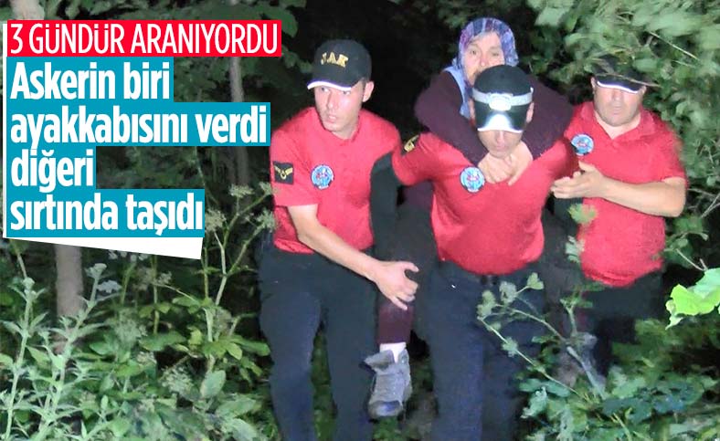 Uludağ'da kaybolan kadın 3 gün sonra sağ bulundu