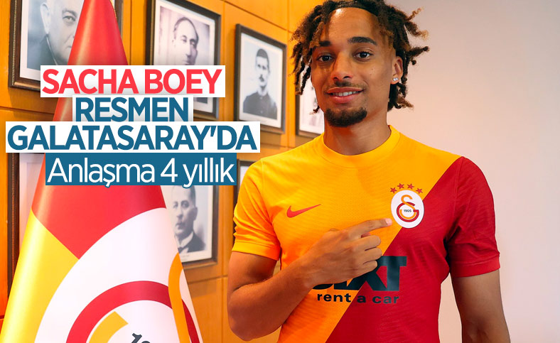 Galatasaray, Sacha Boey'u açıkladı
