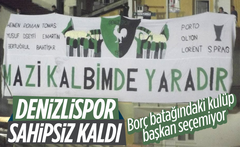 Denizlispor’da yine başkan adayı çıkmadı