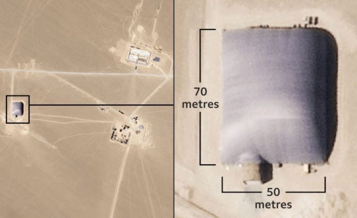 China's work to expand its nuclear capacity is reflected in satellite images #1