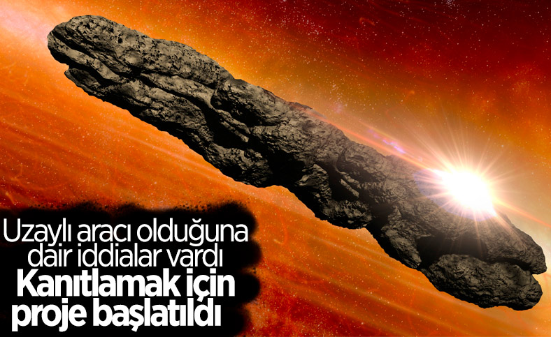 Harvard, Oumuamua'nın uzaylı teknolojisi olduğunu kanıtlamaya çalışacak