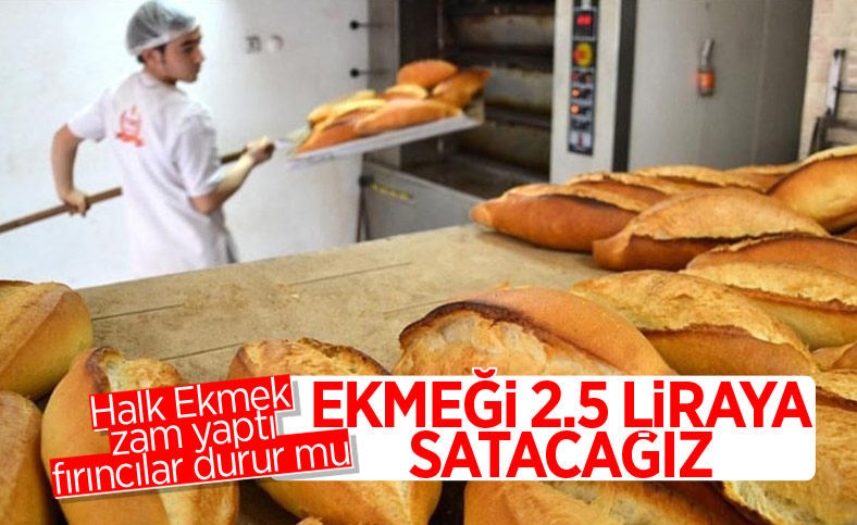 Ekmek üreticilerinden zam açıklaması: İstanbul'da ekmeğimiz 2,5 lira olacak