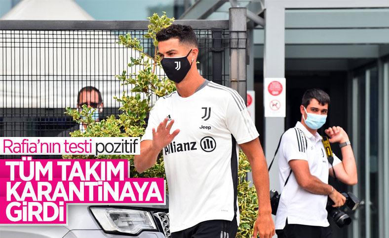 Juventus, koronavirüs nedeniyle karantinaya girdi