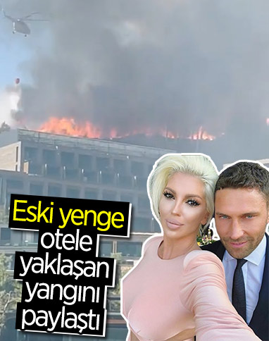 Dusko Tosiç'in eşi Jelena Karleusa'dan yangın paylaşımı 