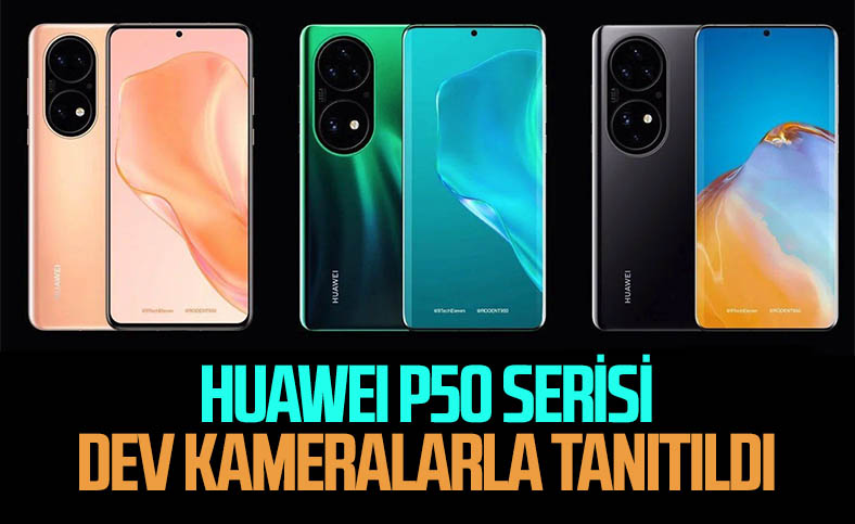 HarmonyOS ile gelen Huawei P50 serisi tanıtıldı: İşte fiyatlar ve özellikler