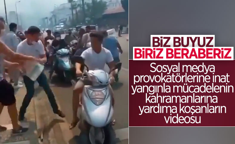 Türkiye'de yangınla mücadele: Vatandaşlar seferber oldu