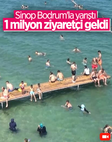 Sinop rekor kırdı: 1 milyon ziyaretçiyi ağırladı