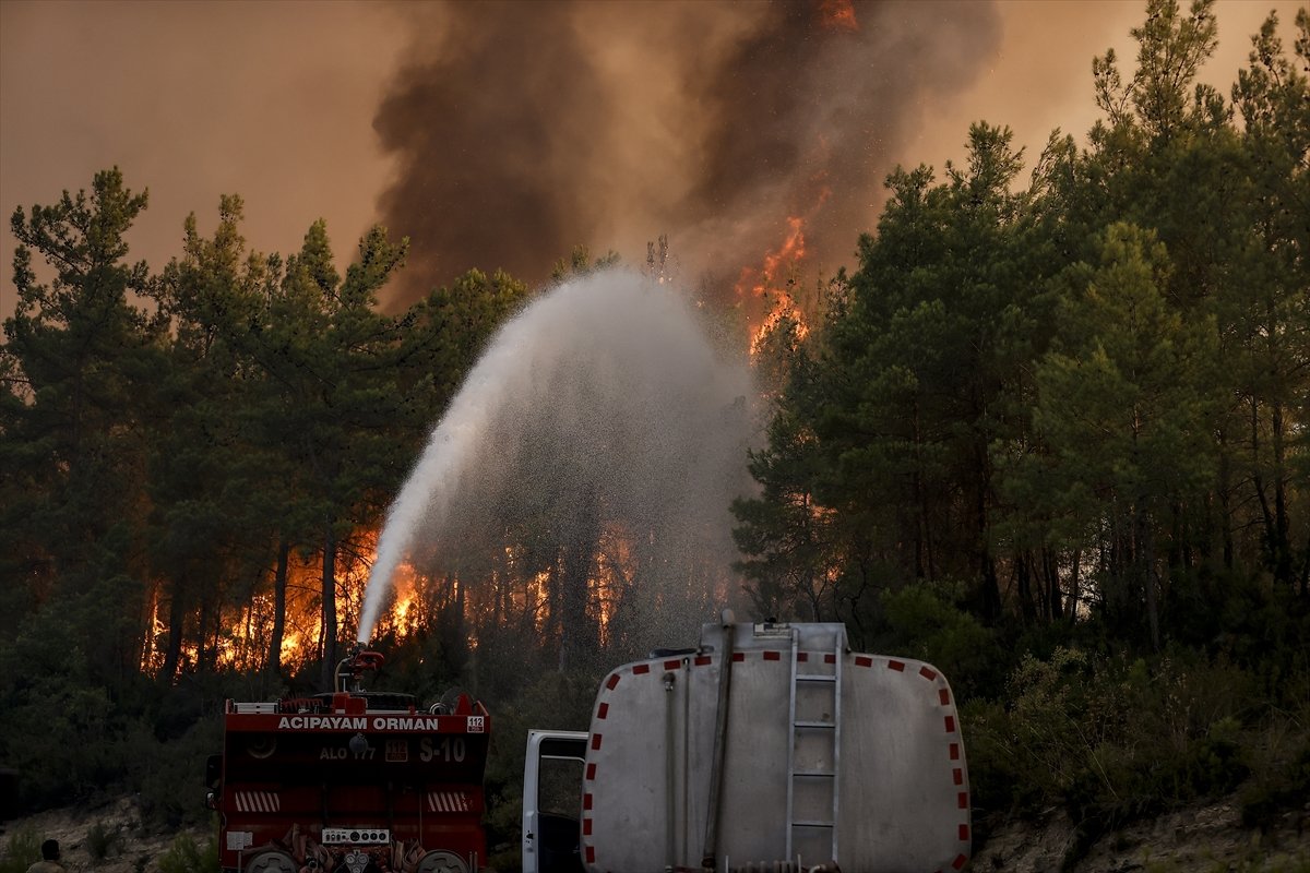 Orman yangını felaketinde son durum #6