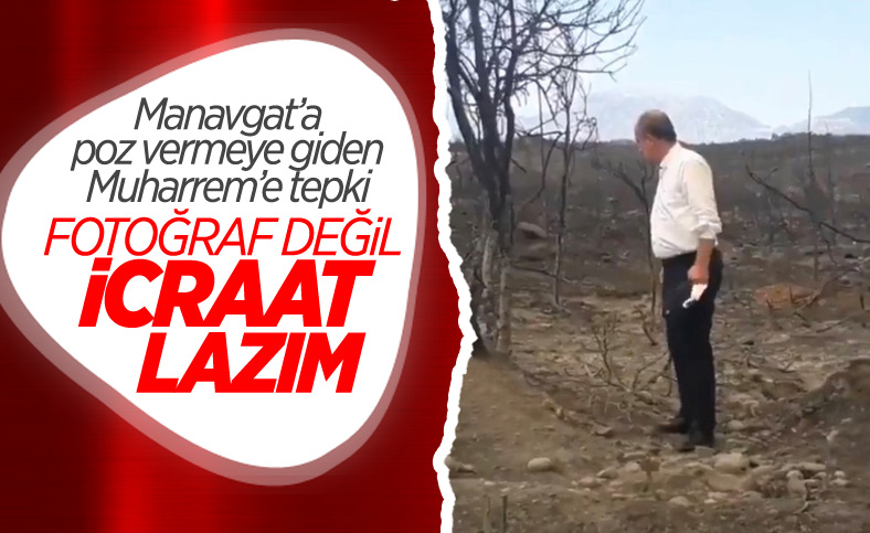 Muharrem İnce’ye Manavgat’ta tepki
