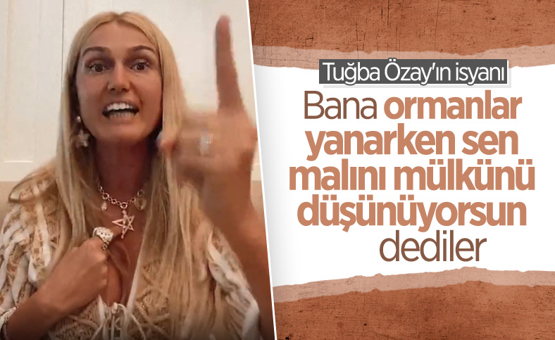 Tuğba Özay: Bana iftira atanlar o ateşlerde yansın