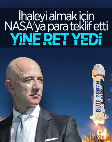 NASA, Jeff Bezos’un para teklifini reddetti