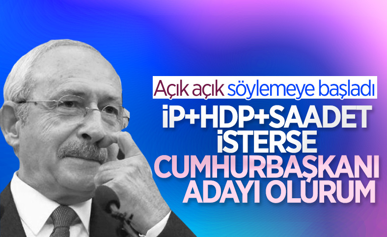 Kemal Kılıçdaroğlu: Millet İttifakı aday gösterirse Cumhurbaşkanı adayı olurum