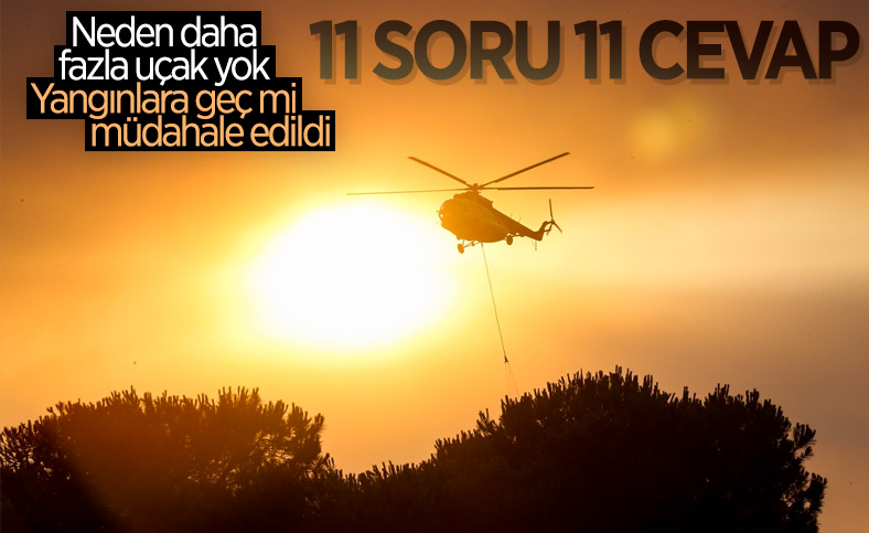 Tarım ve Orman Bakanlığı’ndan orman yangınlarıyla ilgili açıklama