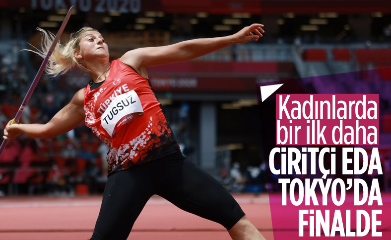 Milli ciritçimiz Eda Tuğsuz, Tokyo'da finale yükseldi