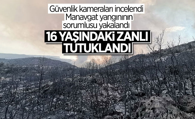 Manavgat'taki yangınla ilgili 1 kişi tutuklandı