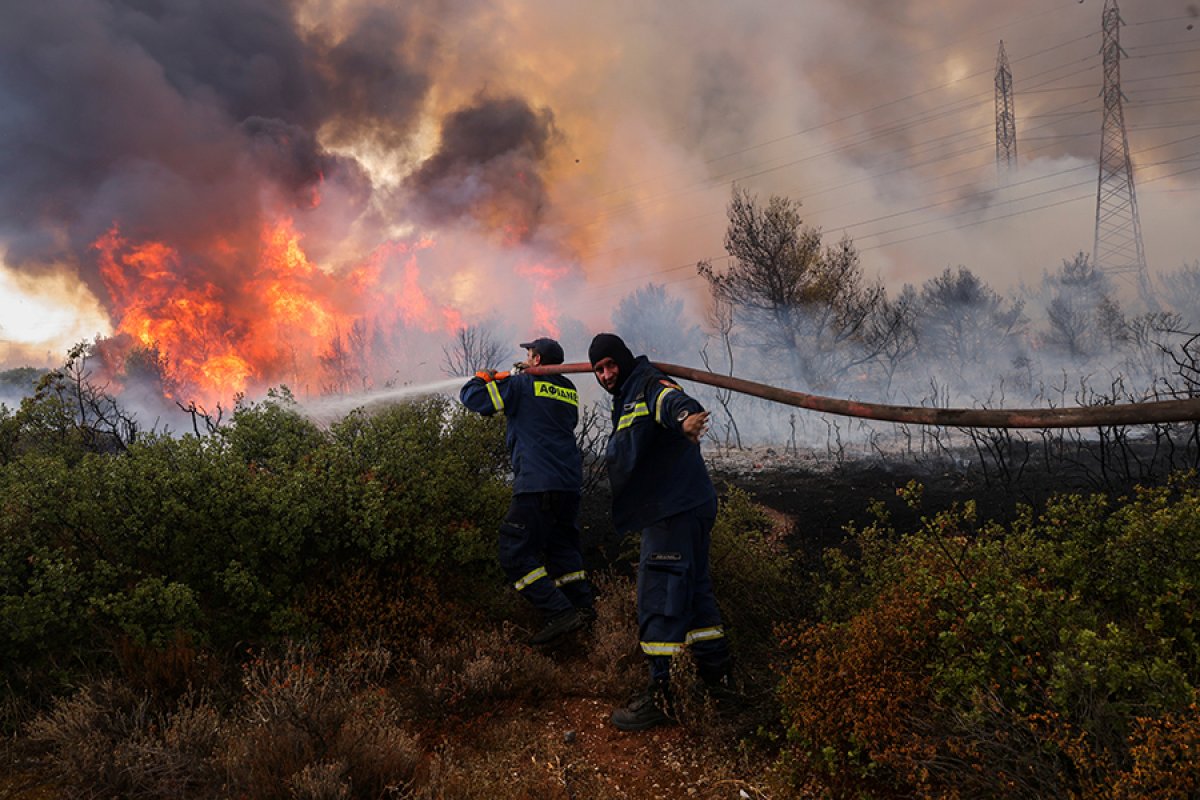 New forest fires added in Greece #7